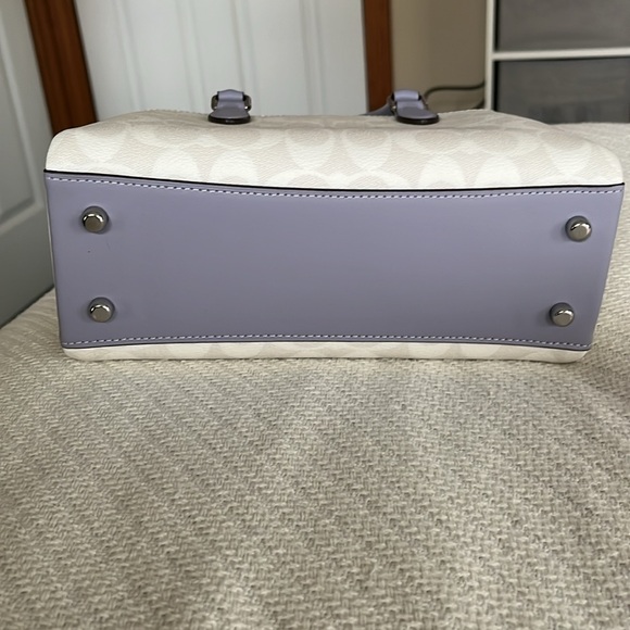 Coach Mini Darcie in Chalk/Mist NWT. - Picture 4 of 13